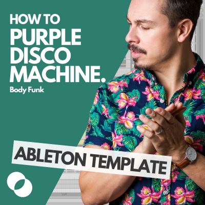 purple disco machine body funk template